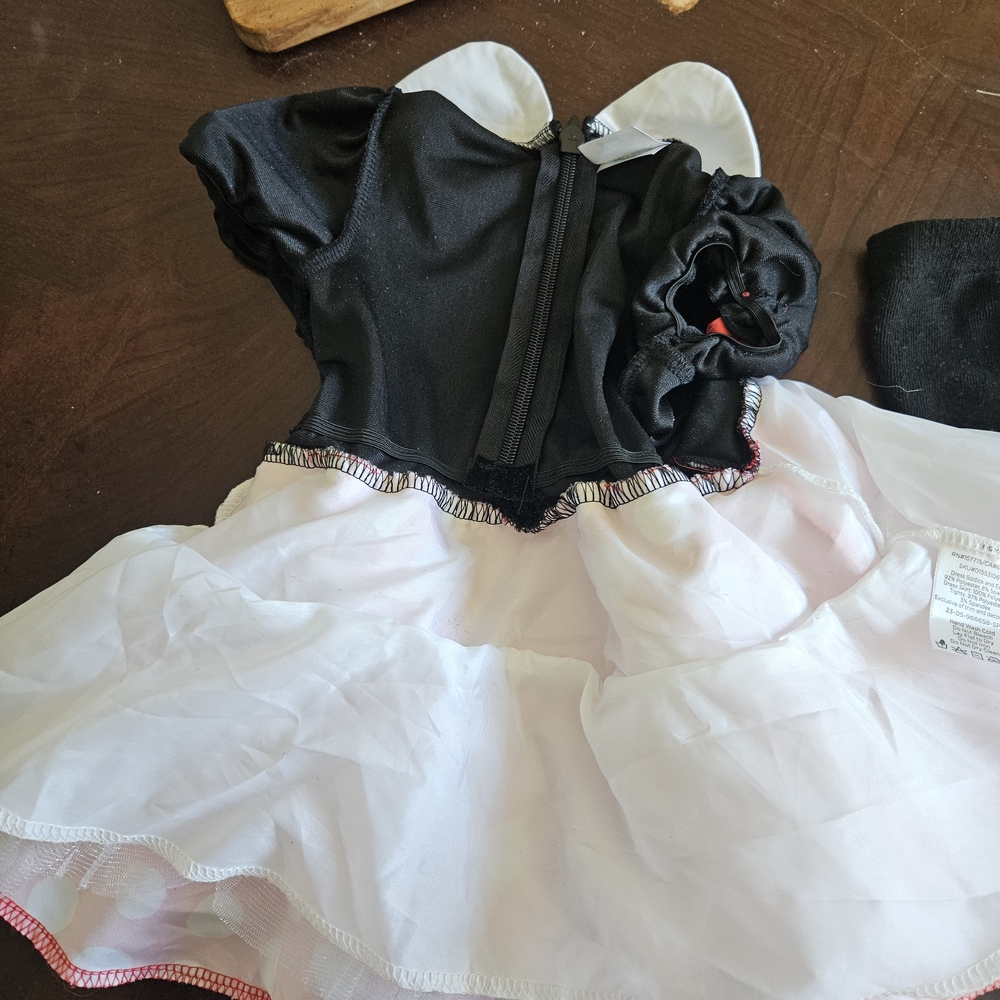 INFANT GIRLS MINNIE MOUSE COSTUME 6-12MONTHS - Picture 4 of 5